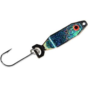 Mack's Lure Humdinger 1/8 Nkl/Blu Glttr Fishing-Equipment Blue Glitter/Nickel 1 3/4 in. / 1/8 oz. / #2