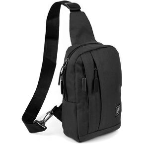 Westend Crossbody Canvas Sling Bag Backpack with Reversible Strap