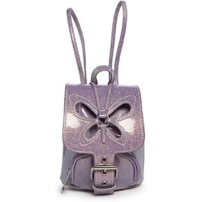 Dolls Kill Feeling Good Butterfly Backpack by Delia's For Adults - Vegan Leather Bag With Cut-Out Butterfly Design and Adjustable Straps - Black
