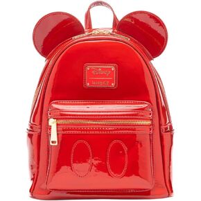 Loungefly Disney Mickey Mouse Holographic Series Womens Backpack - Ruby