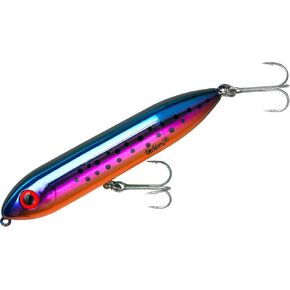 Heddon Super Spook Topwater Fishing Lure for Saltwater and Freshwater, Speck Trum , (1/2 oz)