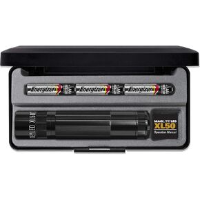 Mag Instrument XL 50 LED Flashlight w/Strobe, Display Box, Black XL50-S3017