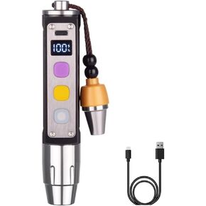 LED Three Switches Three Light Sources Jade Identification Flashlight, New Multifunctional Gemstone Mineral Detection Light, White Light, Yellow Light, and 365nm Ultraviolet Query Mini Light.