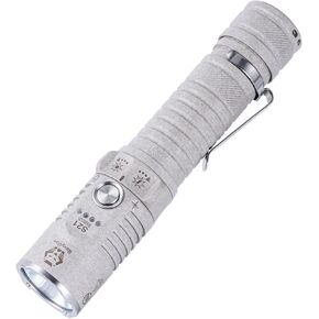 RovyVon S21 High Lumen EDC Flashlight, 3000 Lumens and 400 Meters Long Throw Searchlight with Easy Use Mechanical Ratary Switch, Magnetic Base, IP68 Waterproof
