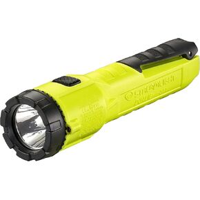 Streamlight 68751 Dualie 3AA 140-Lumen Intrinsically Safe Industrial Flashlight with Spot/Flood without Batteries, Yellow