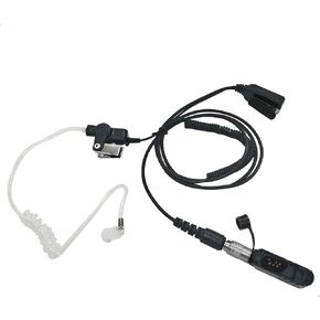 Radio Mic and Earpiece Quick Disconnect Walkie Talkie Headset for Motorola XPR3300e XPR3500E xpr 3300e 3500e