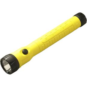 Streamlight 76410 PolyStinger LED HAZ-LO مصباح يدوي آمن جوهريًا قابل لإعادة الشحن، أصفر - 130 لومن