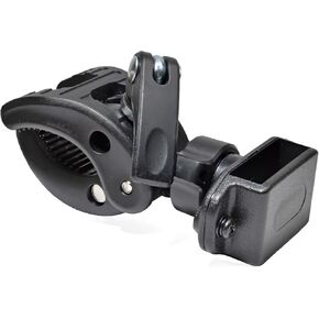 Bike Walkie Talkie Mount, Motorcycle Handlebar 2-Way Radio Holder with Belt Clip Hook,for Motorola Midland BaoFeng Cobra Handheld Radio