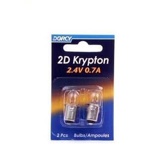 Dorcy 41-1660 2 D Krypton Bulbs 2 Pack