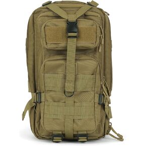 Gorilla Paks™ Small 30L Military Tactical Backpack MOLLE Rucksack Daypack (Black)