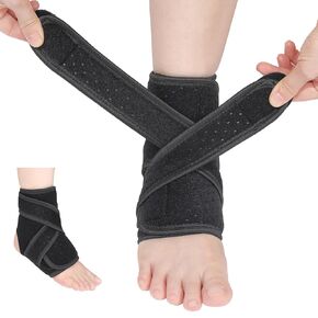 Ankle Brace for Sprained Ankle Brace for Women Men Adjustable Foot Brace Ankle Support Ankle Wrap for Peroneal Tendonitis Achilles Tendon