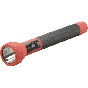 Streamlight 25303 SL-20LP 450-Lumen Full Size Rechargeable LED Flashlight with 120V/100V AC/12V DC Smart Charge – 2 Sleeves, Black, Orange