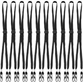 Zylioo 5 Pieces Adjustable Hat Strap Clips Hat Chin Cord for Golfing Hats,Fishing Sun Hats
