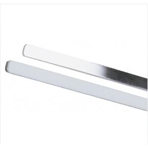 DJO Finger Splint Padded Strip Aluminum/Foam Left or Right Hand Silver/Gray (#79-72165, Sold Per Piece)