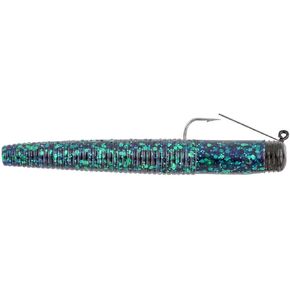 Matzuo MZMFW18-BB 1/8 Weedless Ned Rig-Black/Blue-4Pk