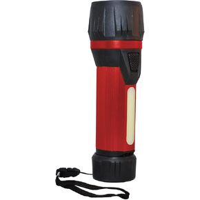 GoGreen Power (GG-THEBULLRD) Professional Flashlight, 180 Lumen Worklight with Strobe and Handle Flashlight, Red