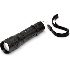 Cyclops TF-150 Tactical Durable Lightweight Weather Resistant IPX4 Compact Bright 5 Watt LED Flashlight | AA Energizer Battery Included