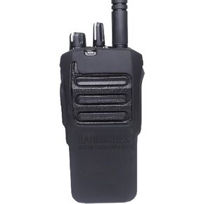 SILICO-R7-B RadioGrips Silicone Carry Case, Black; For use with Motorola R7 Series Radios; For Grip and Durability
