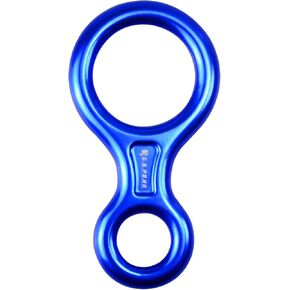 30kN/35kN/40kN Rescue Figure 8 Descender Climbing Gear Downhill Equipment Rigging Plate Rappeling Device for Rock Climbing/Aluminum Alloy