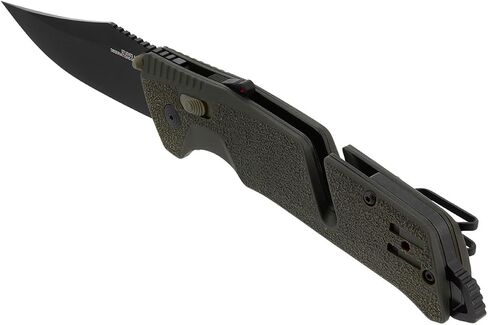 SOG Trident في سكاكين قابلة للطي احترافية مستقيمة | شفرة من الفولاذ المقاوم للصدأ CRYO D2 معالجة بالحرارة مقاس 3.75 بوصة in Kuwait