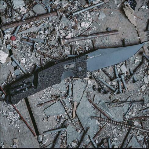 SOG Trident في سكاكين قابلة للطي احترافية مستقيمة | شفرة من الفولاذ المقاوم للصدأ CRYO D2 معالجة بالحرارة مقاس 3.75 بوصة in Kuwait