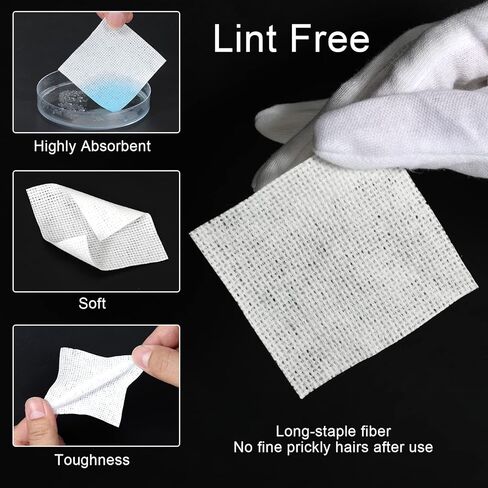 750Pcs Large Caliber Gun Cleaning Patches (45mmX45mm) for .308 Winchester and .30-06 Springfield - Non-Woven Fabric No Debris Residue in Saudi Arabia