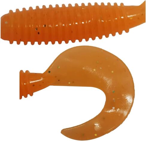 Grubs Soft Plastic Baits for Saltwater and Freshwater Fishing 10pcs, 2.7inch for Fishing Lures in Saudi Arabia