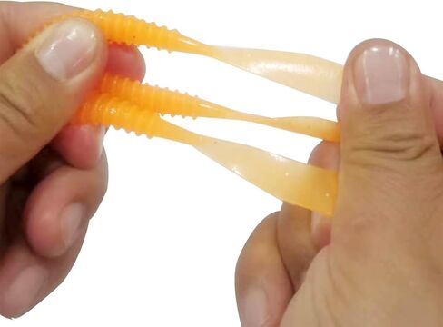 Grubs Soft Plastic Baits for Saltwater and Freshwater Fishing 10pcs, 2.7inch for Fishing Lures in Saudi Arabia
