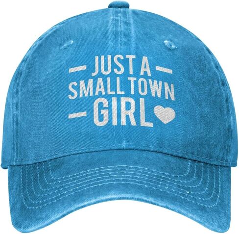 Just A Small Town Girl Hat Women Baseball Caps Vintage Cap in Saudi Arabia