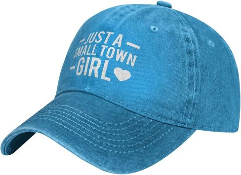 Just A Small Town Girl Hat Women Baseball Caps Vintage Cap in Saudi Arabia