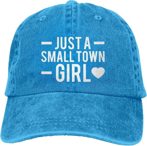 Just A Small Town Girl Hat Women Baseball Caps Vintage Cap in Saudi Arabia