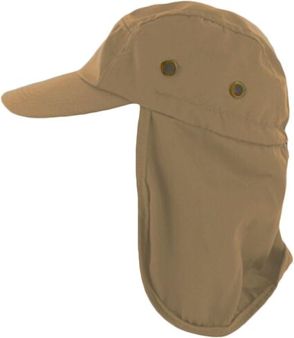 Magg Mens Fishing Boating Hiking Army Military Snap Brim Ear Neck Cover Sun Flap Cap in Saudi Arabia