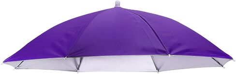 PATIKIL Umbrella Hat, 27 Inch Hands-Free Fishing Umbrella Hat Elastic Headband Folding Sun Rain Cap for Camping Gardening Hiking Farming Beach in Saudi Arabia