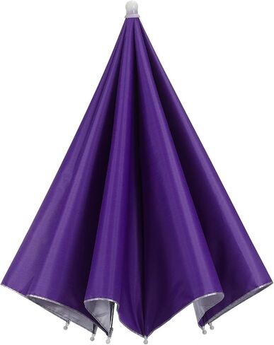 PATIKIL Umbrella Hat, 27 Inch Hands-Free Fishing Umbrella Hat Elastic Headband Folding Sun Rain Cap for Camping Gardening Hiking Farming Beach in Saudi Arabia