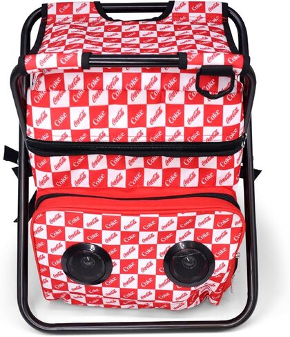Gabba Goods Portable Beach Chair with Insulated Cooler Bag, Built - in Rechargeable Speaker - Ideal for Camping, Fishing & Picnics - The Perfect Foldable Stool for Men & Women in Saudi Arabia
