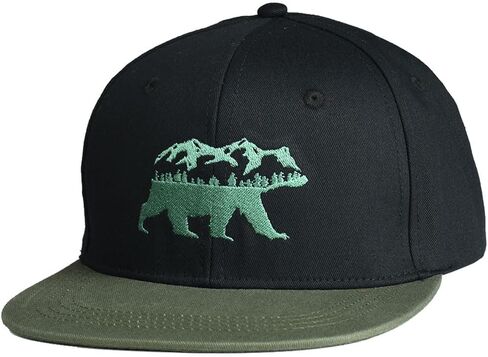 EDTREK Elite Youth Country Hat for Big Kids - Boys Snapback Hat with Flat Brim in Saudi Arabia
