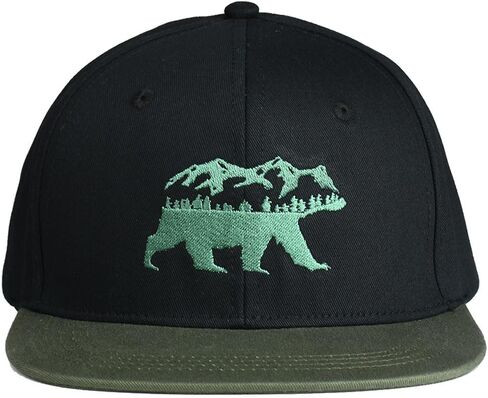 EDTREK Elite Youth Country Hat for Big Kids - Boys Snapback Hat with Flat Brim in Saudi Arabia