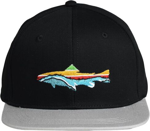 EDTREK Elite Youth Country Hat for Big Kids - Boys Snapback Hat with Flat Brim in Saudi Arabia