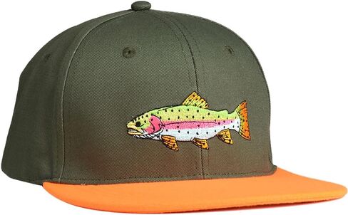 EDTREK Elite Youth Country Hat for Big Kids - Boys Snapback Hat with Flat Brim in Saudi Arabia
