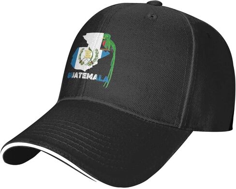 أبي قبعة العلم خريطة وطائر الكوازال من غواتيمالا قبعة بيسبول للرجال النساء Snapback قبعة الكبار المنحني حافة Casquette شاحنة قبعة قابل للتعديل in Kuwait