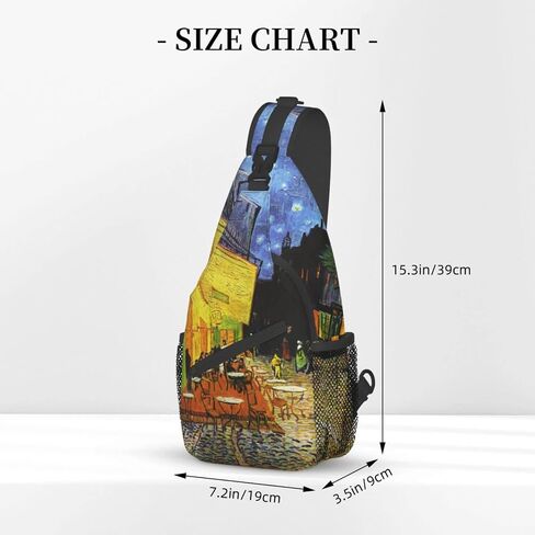 Sling Backpack Red White Polka Dot Multipurpose Crossbody Shoulder Bag Chest Daypack For Gym Travel Hiking One Size in Saudi Arabia