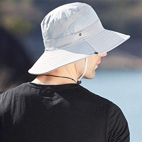 Foldable UV Sun Protection Waterproof Breathable Wide Brim Bucket Sun Hat in Saudi Arabia