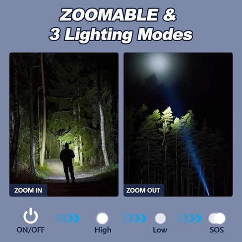 10 قطع 4.7 بوصة LED مصباح يدوي للطوارئ محمول باليد مجموعة مصابيح يدوية صغيرة معدنية ثقيلة مقاومة للماء مع 3 أوضاع بطاريات غير متضمنة للمنزل والحفلات والتخييم هدية انقطاع التيار الكهربائي لعيد الميلاد in Kuwait