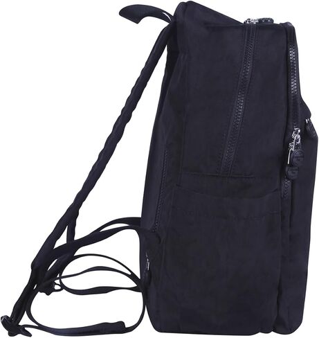 Black Classical Basic Backpack for Women Shopping Backpack Travel Backpack School Water Resistant Bookbag in Saudi Arabia