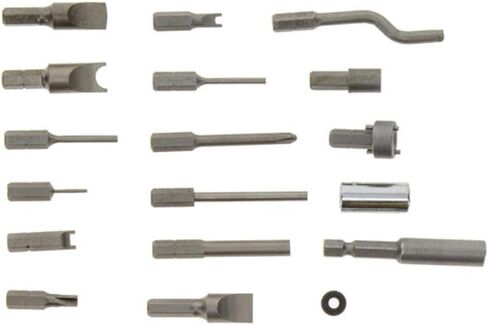 مجموعة ترقية مفكات البراغي المكونة من 17 قطعة من ويلر إنجينيرينغ لصناعة الأسلحة وصيانة الأسلحة النارية، رمادي in Kuwait