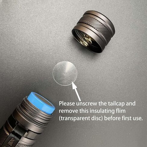 RovyVon S21 High Lumen EDC Flashlight, 3000 Lumens and 400 Meters Long Throw Searchlight with Easy Use Mechanical Ratary Switch, Magnetic Base, IP68 Waterproof in Kuwait