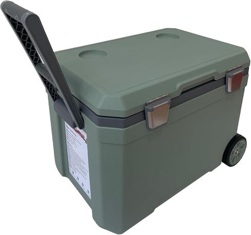 48 Quart Camping Cooler，Portable Cooling Box，Suitable for BBQ, Camping, picnics, and Other Outdoor Activities in Saudi Arabia