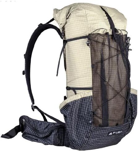 3F UL GEAR QiDian Pro UL 46+10L Backpack Outdoor Climbing Bag Camping Hiking Bags UHMWPE ultralight (beige) in Saudi Arabia
