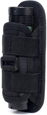 Tactical Flashlight Holster，Flashlight Holder Hunting Light Holder Torch Carry Case 360-Degree Flashlight Pouch Holster for Outdoor Hunting Camping Hiking in Saudi Arabia