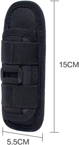 Tactical Flashlight Holster，Flashlight Holder Hunting Light Holder Torch Carry Case 360-Degree Flashlight Pouch Holster for Outdoor Hunting Camping Hiking in Saudi Arabia